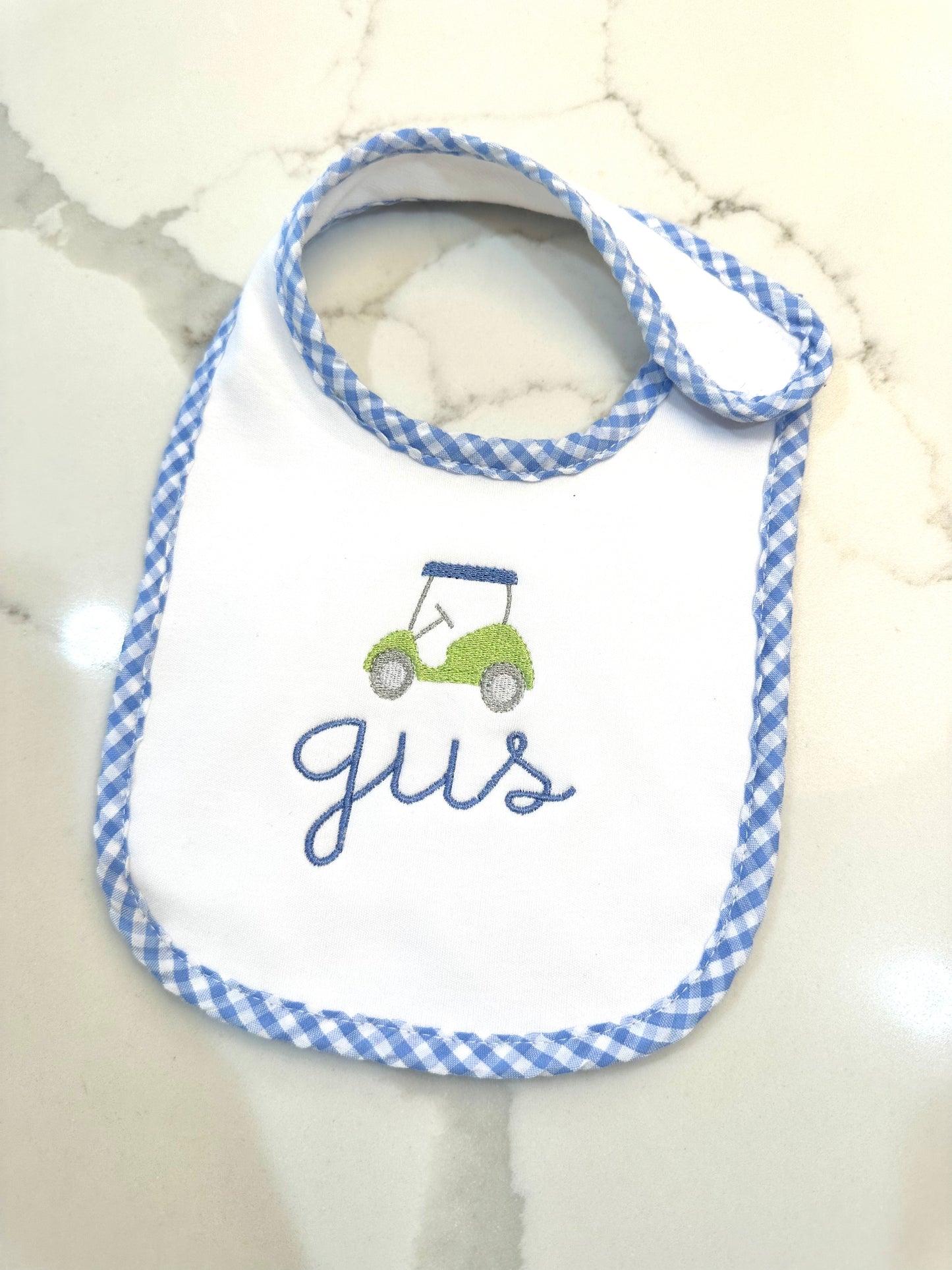 Baby Bib - White