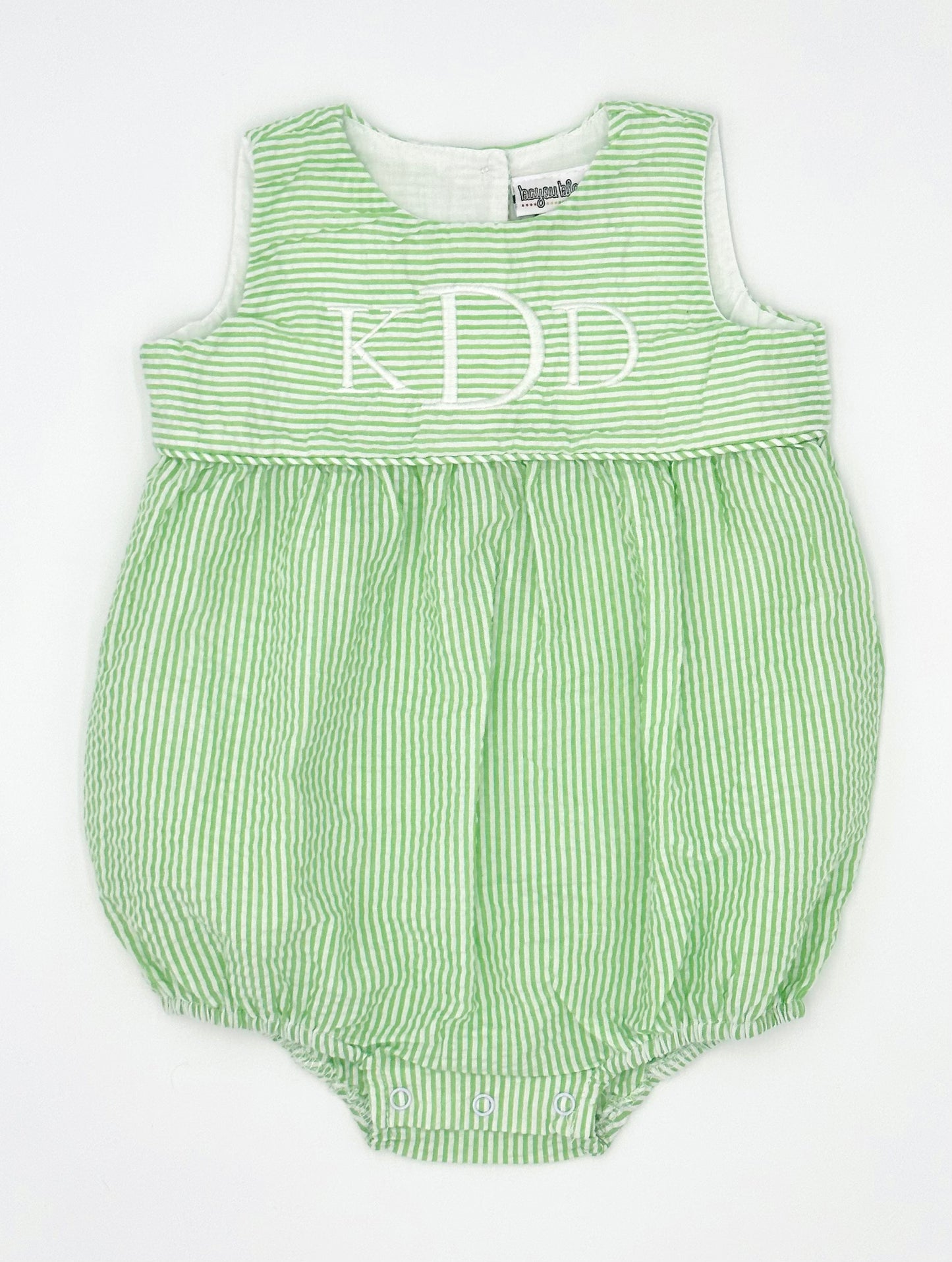 Striped Seersucker Bubble