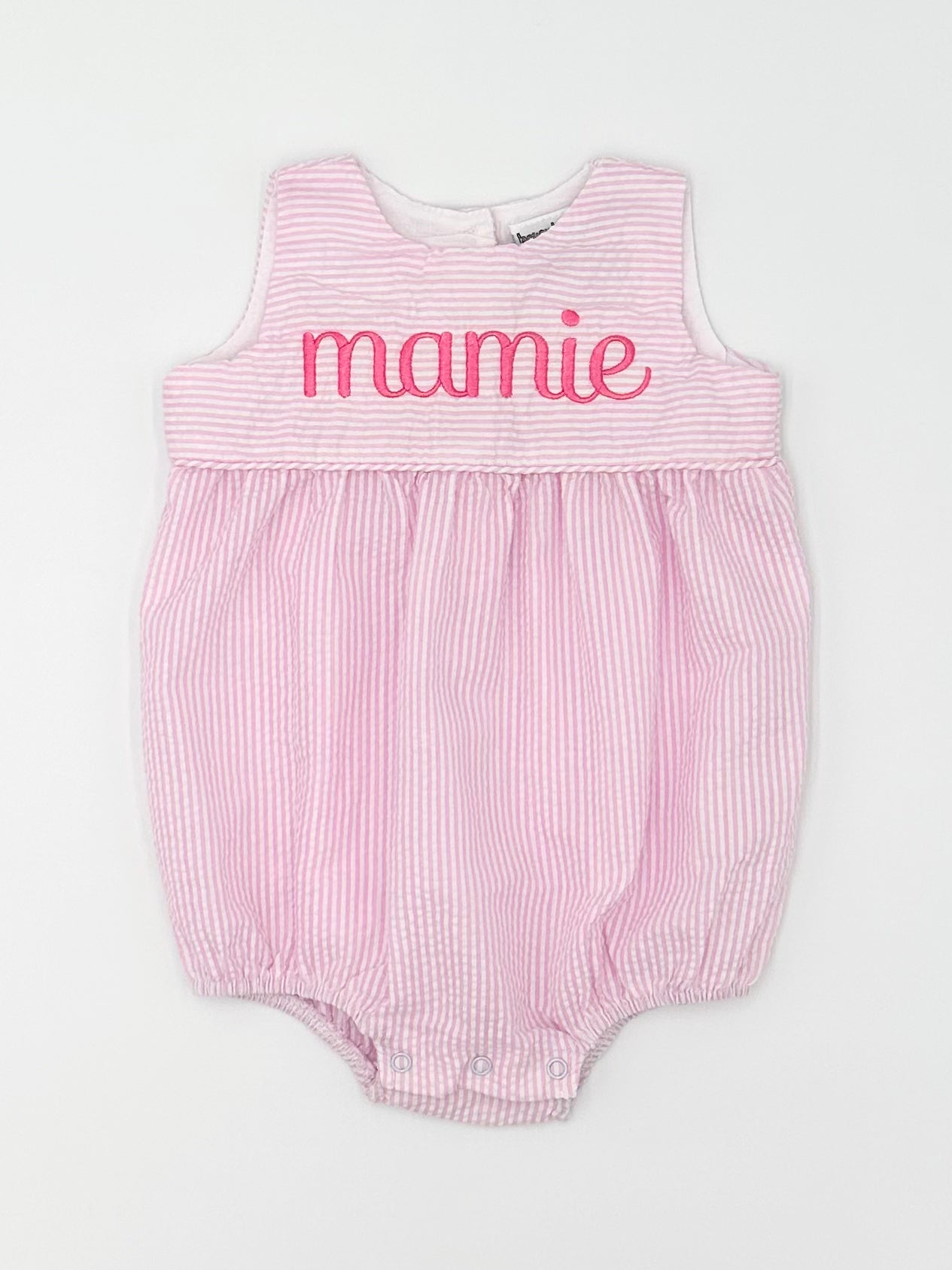 Striped Seersucker Bubble