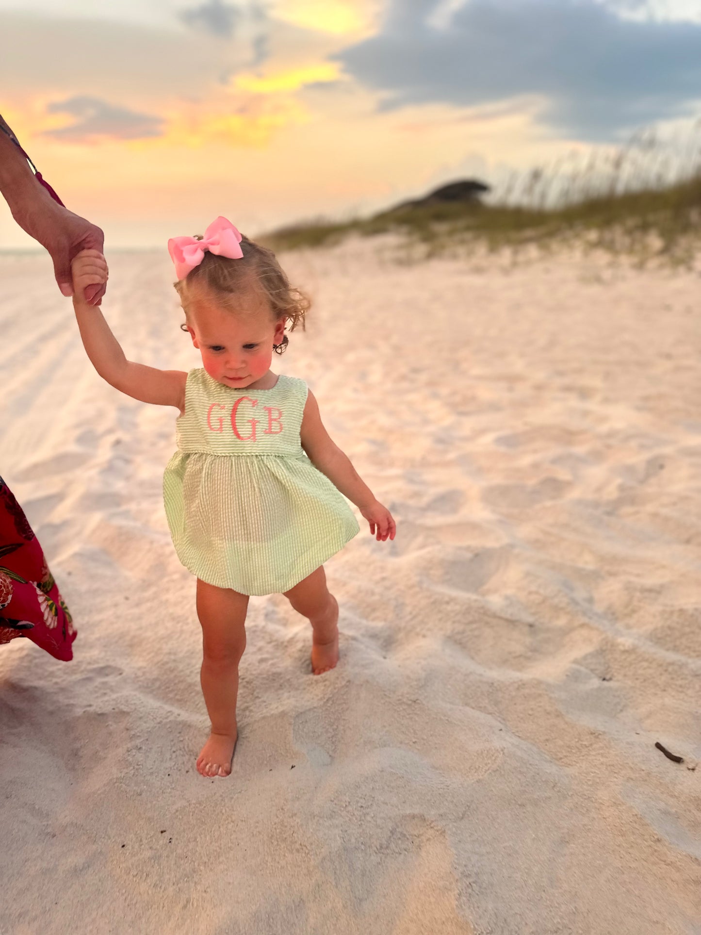 Striped Seersucker Bubble