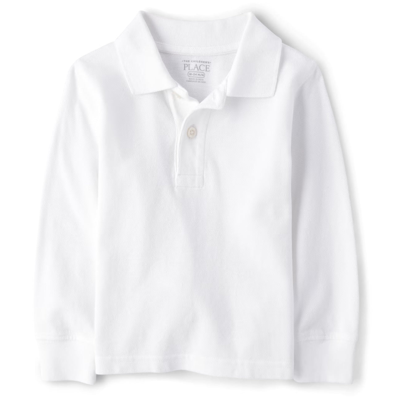 Kids Pique Polo (Long Sleeve)