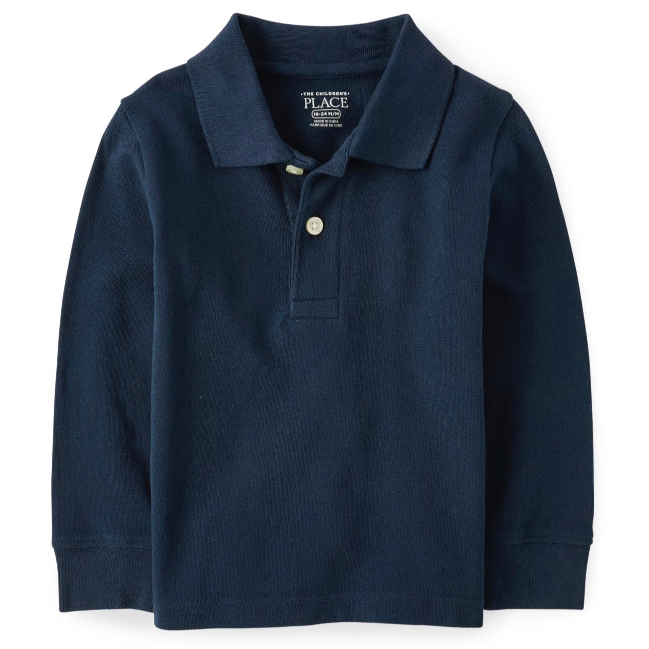 Kids Pique Polo (Long Sleeve)
