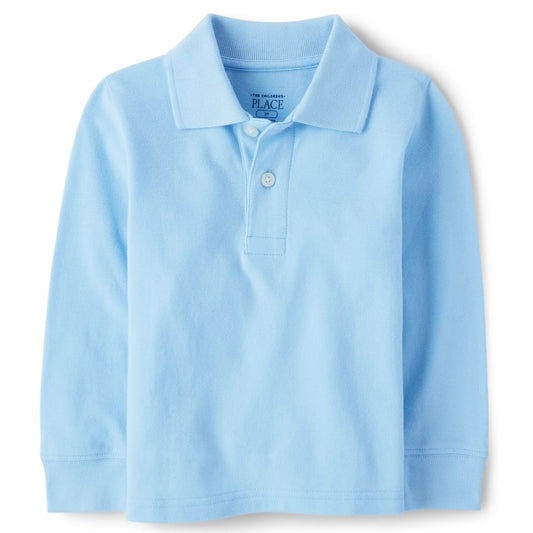 Kids Pique Polo (Long Sleeve)