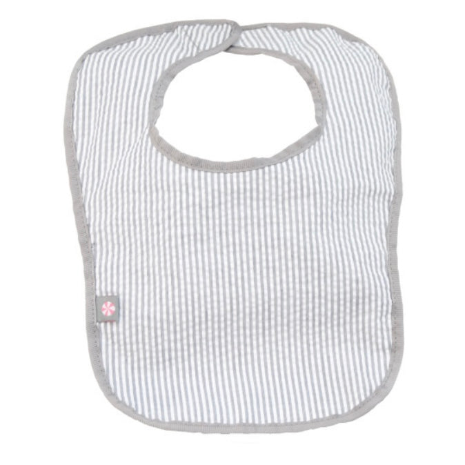 Baby Bib - Gingham and Seersucker