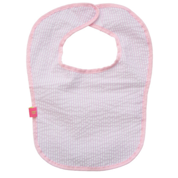 Baby Bib - Gingham and Seersucker